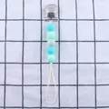 Schnullerkette aus Silikon mit blau-grünen Perlen und einem sicheren Metallclip - Blau-Grün Abwechselnd Verlauf Stil (22#)