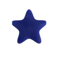 Perle étoile en silicone bleu marine pour attaches-tétines et bijoux DIY - Bleu saphir