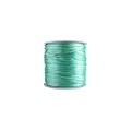Rouleau de cordon satin vert menthe pour attache-tétines DIY et loisirs créatifs manuels - Vert