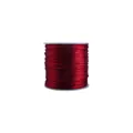 Cordon tressé DIY rouge foncé pour attache-tétines et tissage de bijoux faits main - Rouge Foncé