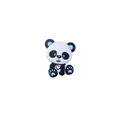 Perle de dentition en silicone pour bébé motif panda bleu et blanc mignon - Panda Bleu