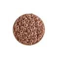 Natural 13mm beech wood spacer beads displayed on a wooden tray for DIY baby jewelry - Natural Wood Color