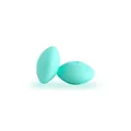 Mint green abacus silicone spacer beads for DIY baby pacifier clips and jewelry - Green