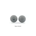 Cuentas de silicona de 12mm color Bean Green para chupeteros y accesorios de joyería - Cuentas redondas / Verde Salvia