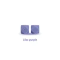 Octagon 17mm lilac purple silicone beads for DIY baby teething pacifier clips - 1.7cm / Lilac Purple