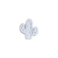Perla dentizione cactus in silicone marmorizzato grigio per gioielli fai da te neonati - Grigio Marmo