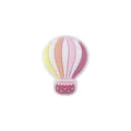 Bunter Heißluftballon Silikon-Schuhanhänger für DIY Baby-Schnullerketten-Zubehör - Rosa