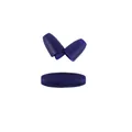 Dark purple breakaway plastic safety clasp for DIY necklace and bracelet accessories - Sapphire Blue