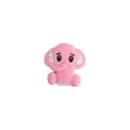 Pink cartoon elephant silicone bead for baby teething DIY pacifier chain accessories - Pink Elephant