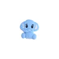 Sky blue silicone elephant teething bead for DIY baby pacifier clips and jewelry - Blue Elephant