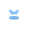 Light blue plastic breakaway safety clasp for baby teething necklaces and DIY jewelry - Blue