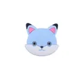 Sky blue silicone elephant teething bead for DIY baby pacifier clips and accessories - Cat Blue