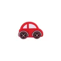 Perle en silicone voiture rouge pour anneau de dentition et attache-tétine DIY - Voiture / Rouge