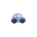 Perle en silicone de voiture bleue pour attache-tétine et anneau de dentition DIY - Voiture / Bleu