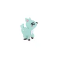 Mint green silicone deer teether bead for DIY baby pacifier clips and jewelry - Mint Green