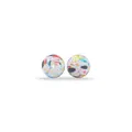 Cuentas de silicona redondas de 12mm con salpicaduras de colores para joyería DIY - Salpicaduras de Colores / 15mm