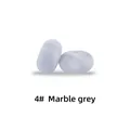 DIY silicone 15mm abacus beads in marble grey finish for pacifier clips and teething toys - 4# Marble Grey