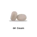 15mm Silikon-Abakus-Perlen in Cremeweiß für DIY-Schnullerketten und Beißringe - 6# Creme