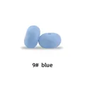 Blaue 15mm Silikonperle für DIY-Schnullerketten und Beißringe für Babys - 9# Blau