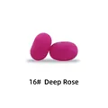 15mm Silikonperlen in Tiefrosa für DIY Beißketten und Schnullerketten Zubehör - 16# Dunkelrose