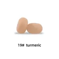 15mm kurkumagelbe Silikon-Abakusperlen für Baby-Beißketten und Schnullerketten-Bastelbedarf - 19# Kurkuma