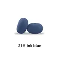 21# Tintenblau 15mm Silikon Abakus-Perlen für Baby DIY Beißringe und Schnullerketten - 21# Dunkelblau