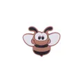 Cartoon Silikon Bienenperle für DIY Baby Schnullerketten und Beißring Armbandzubehör - Braun
