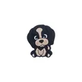 Breloque chien noir en silicone pour attache-tétine et accessoires bébé DIY - Noir
