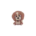 Charm en silicone chien de dessin animé brun pour attaches-tétines bébé DIY - Marron