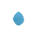 Himmelblauer Silikon-Blatt-Anhänger für DIY Baby-Schnullerketten und Beißringe - Blatt-Stil / Smaragdblau