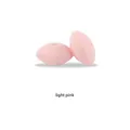 Perle piatte tonde in silicone rosa chiaro per catenelle e gioielli per neonati - Rosa Chiaro