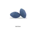 Abacus-shaped dark blue silicone bead for DIY baby pacifier clips and necklaces - Dark Blue