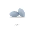 DIY silicone grey blue abacus beads for baby pacifier clips and teething jewelry - Grey Blue