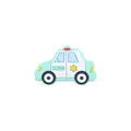 Accessorio per dentizione in silicone auto della polizia verde menta per catenelle - Verde menta