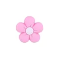 Pink cartoon flower silicone teether charm for DIY pacifier clips and bracelets - Pink