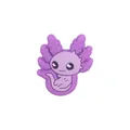 Cute purple axolotl silicone bead for DIY pacifier clips and baby teething accessories - Purple Axolotl
