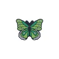 Pendentif de dentition en forme de papillon vert avec ailes tachetées pour bébés - Vert