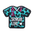 Leopard print nurse scrub life silicone bead for baby pacifier chain and teether accessory - Green Leopard (5574706002873) / Green