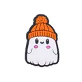 Charm fantôme en PVC avec bonnet orange pour attache-tétine bébé personnalisée - Style Fantôme (Bouteille)