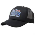 Classic black Joe Biden 2020 President trucker hat with breathable mesh and logo - One Size / Black
