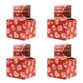 Valentine's Day red pull-out money gift box with hearts and love letters patterns - Chocolate Style