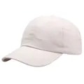 Classic minimalist cream cotton baseball cap with a six-panel structure and curved brim - Adult Free Size (58cm Adjustable) / Khaki