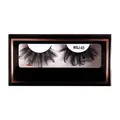 Pestañas postizas densas Halloween WSJ-03 en caja negra con borde oro rosa - Estilo Espantapájaros Multicapa Rizado (WSJ-03)