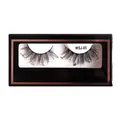 Halloween faux mink eyelashes WSJ-05 with colorful butterfly sequins in a black box - Colored Sequin Butterfly Decor Style (WSJ-05)