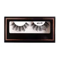 Halloween false eyelashes with skull and ghost charms in black decorative packaging - Halloween Colored Decor Patch Style (WSJ-09)