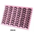 30 paia di ciglia finte russe DD curl folte MY30-010 su vassoio rosa - Stile di Curvatura Russa DD (MY30-010)