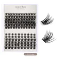 DIY Faux Mink eyelash extension set with dense curly lashes for natural big eye effect - Fairy Style (DIY-SET-044) / Single Box