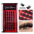 DM006 segmented cluster eyelashes kit with 12 rows of dense black DIY lash extensions - Professional Dense Style (DM006)
