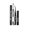 Professional eyelash extension tool kit with bond seal and remover in matte black finish - Black Bond Seal And Remover Accessory Set