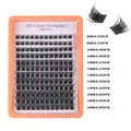 Kit d'extension de faux cils DIY avec cils noirs volumineux et bouclés de 8 à 16mm - Style Boîtier Unique (DIY-SET-420)